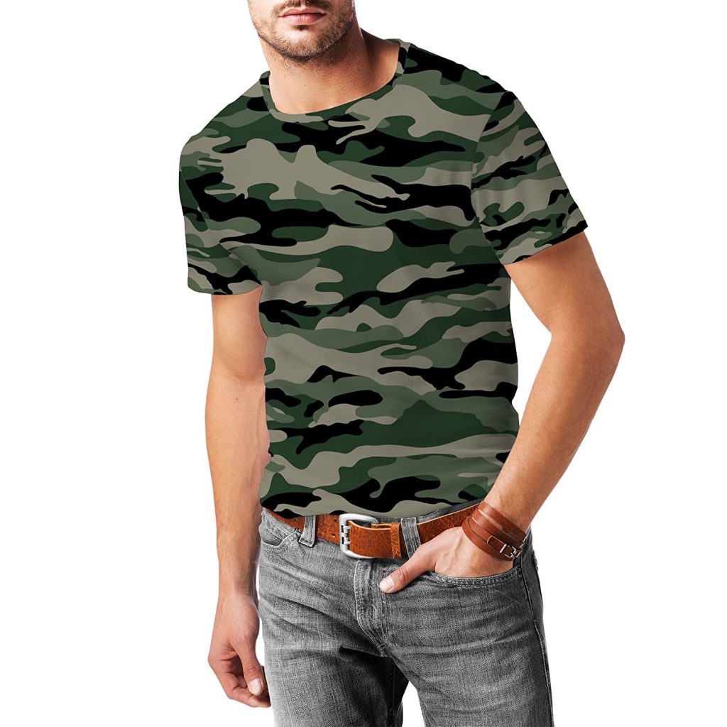 Military T-shirt to impress